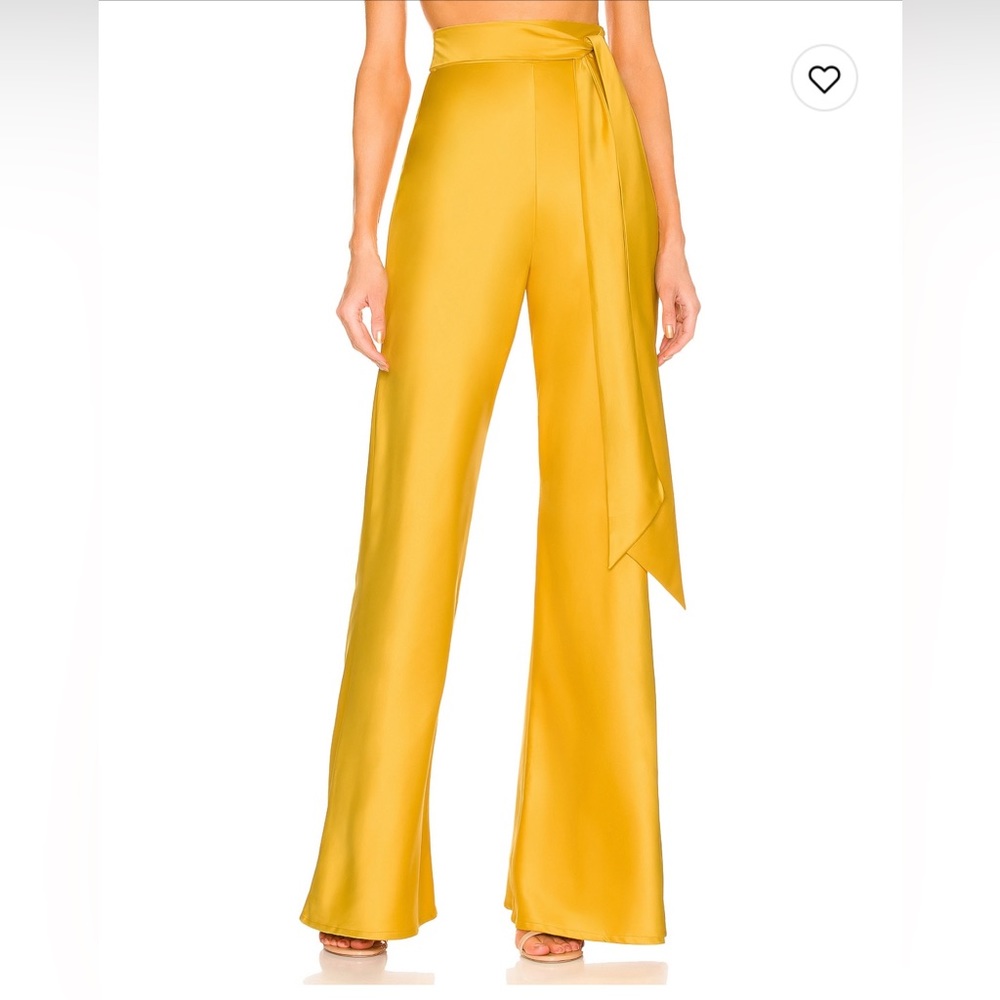 ZHIVAGO YELLOW TIE PANTS